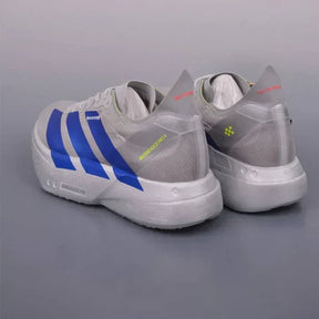 Adidas Adizero Adios Pro 4 - Cinza Metalico/Azul